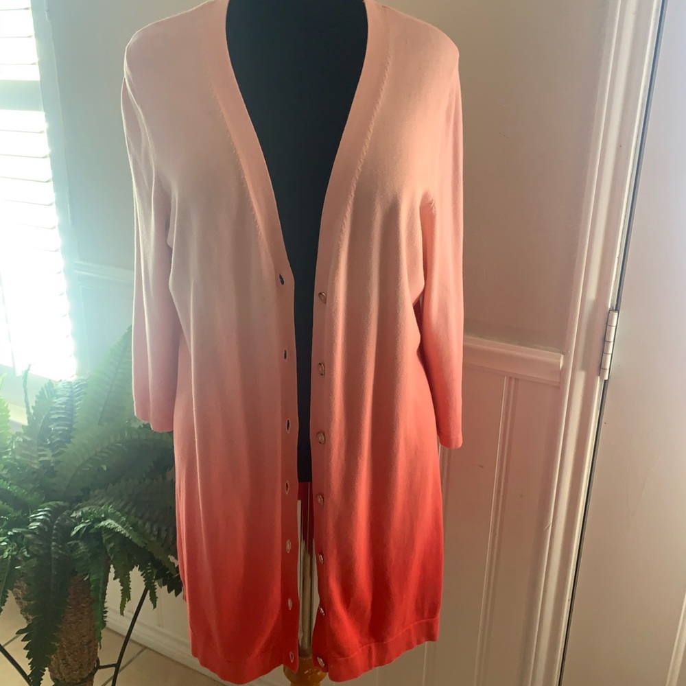 Isaac Mizrahi long  sweater
